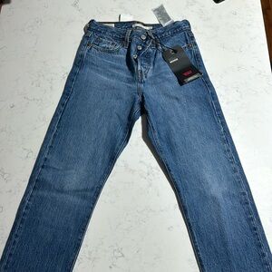 Levi jeans wedgie 100% cotton Size 24 and 27